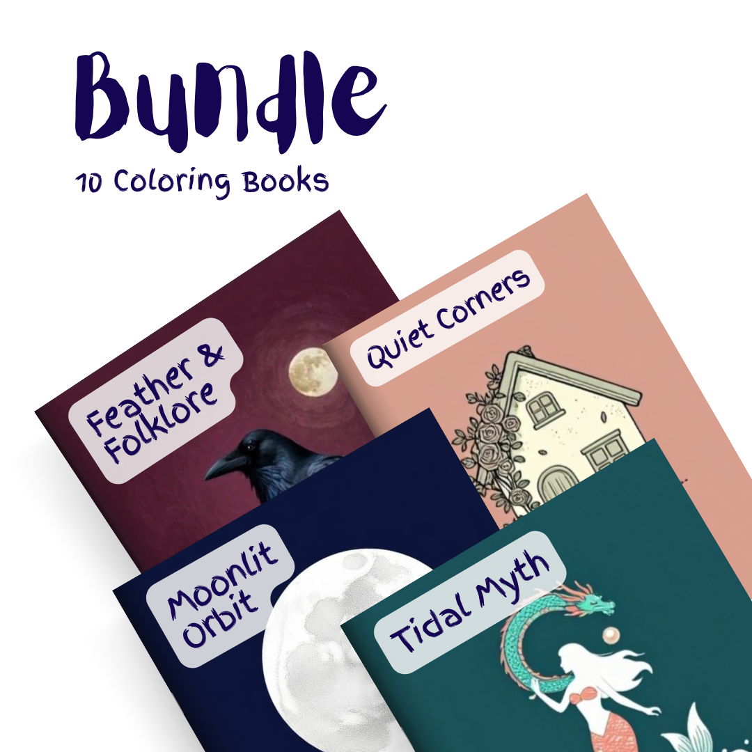 Lore & Lantern Bundle – 10 Coloring Books