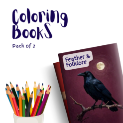 Feather & Folklore – 2 Coloring Books